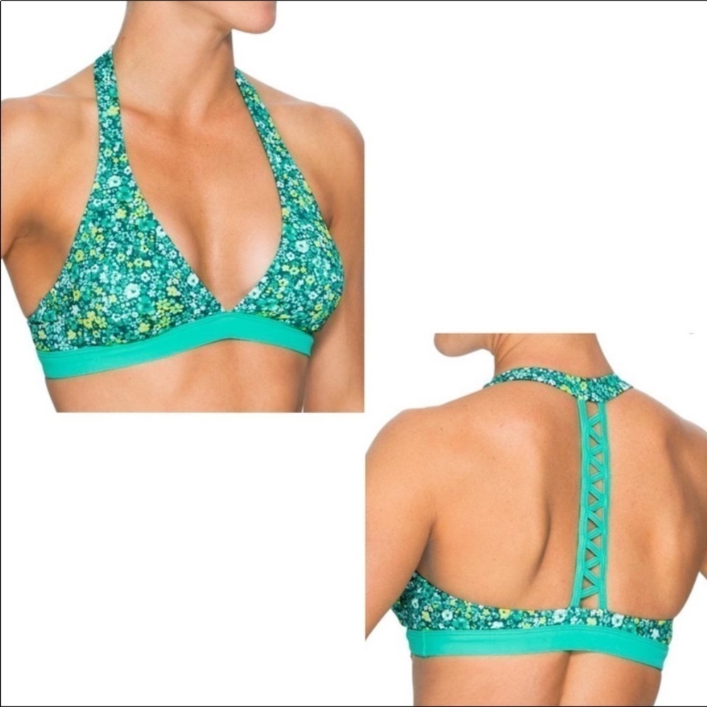 Athleta ditsy floral Bikini - top Xxs/bottom xs SW2011